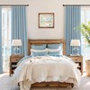 Dusty Blue Curtains for Nursery Girls Boy Bedroom 72 Inch
