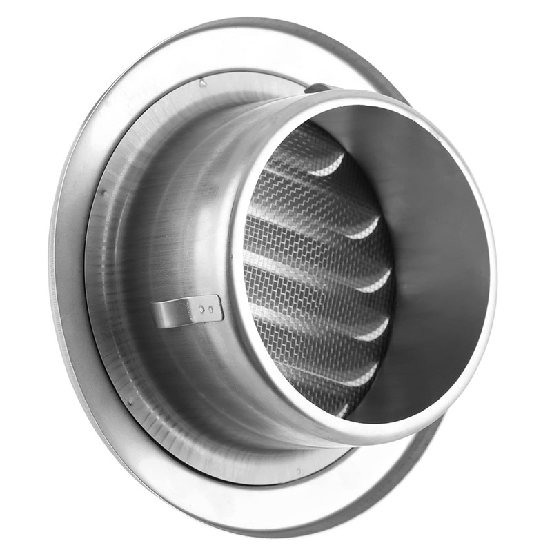 Haosie Stainless Steel Air Vents, 4 Inch Round Soffit Vent,