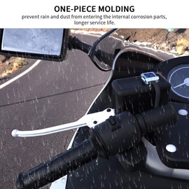 Yctze 7/8 inch removable heated grip covers motorcycle heated grip sport heated handlebar grips 3-speed temperature adjustable heated warmer grips universal BikeMaster heated grips