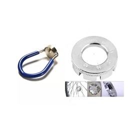 Ianify Bicycle Spoke Wrench Kit for 10-15 Gauge - 2 pieces