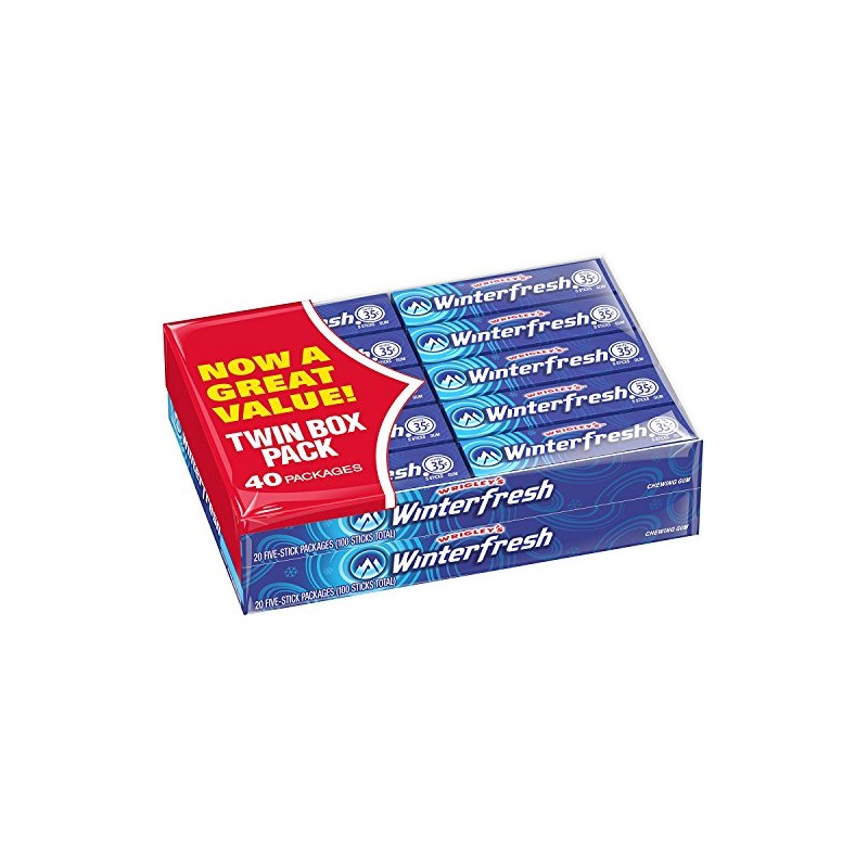 Winter Fresh Winter Fresh 20 Twin Pack, 40-Count