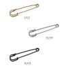 JewelVOX Brooch, Simple, Quilt Pin, Safety Pin, 2.8 inches (7.0