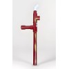 PVC Creations Marshmallow Shooter Red & Gold PVC Marshmallow Shoots