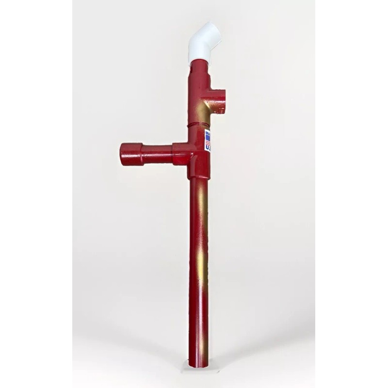PVC Creations Marshmallow Shooter Red & Gold PVC Marshmallow Shoots