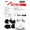 XUKEY Splash Shield For Toyota Tundra 2007-2020 Apron Seal Mud