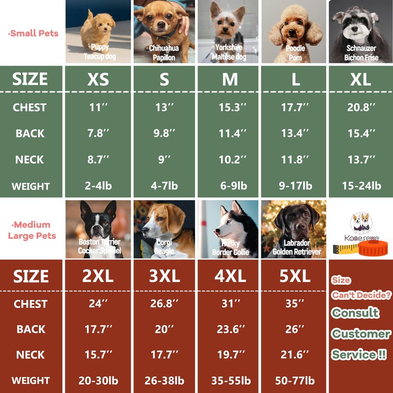 Koneseve Dog Shirts Soft Cat Clothes Comfy Cotton Stretchy for