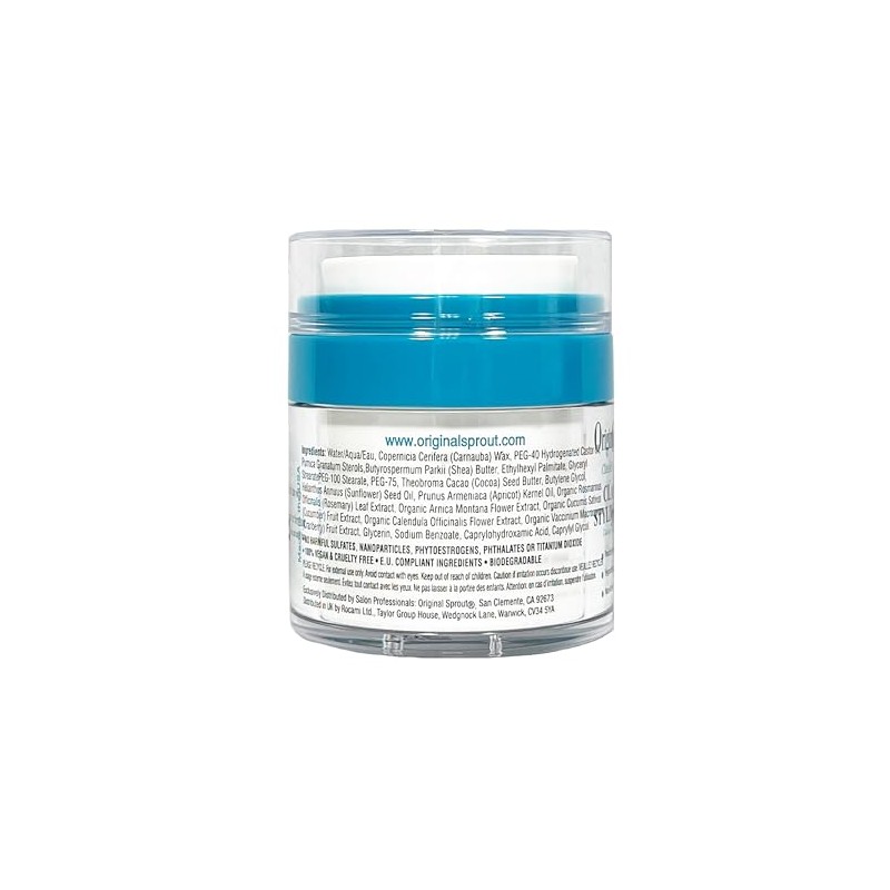 Original Sprout Natural Styling Balm. Non-Toxic Firm Holding Hair Styling