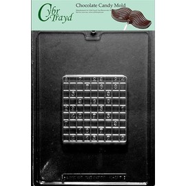 Cybrtrayd M217 Sudoko Board Specialty Box Available Miscellaneous Chocolate Candy Mold