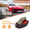 HECHENQICHE Front Ceramic Brake Pads Set for Nissan Altima 2013-2020,