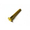 Pack of 100 Mini Wood Screws DIN 97 (Countersunk Head