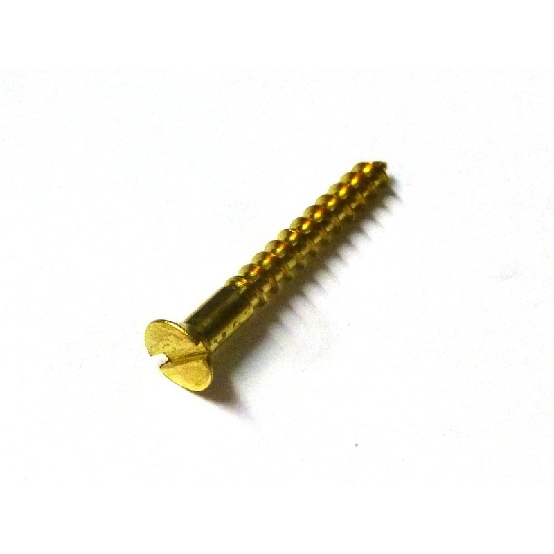 Pack of 100 Mini Wood Screws DIN 97 (Countersunk Head