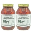 Amish Pie Filling No Sugar Added Cherry - TWO 32