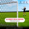 XXXYYY Soccer Goal Net Replacement 24x8FT, Professional On-Court Quality [8.4