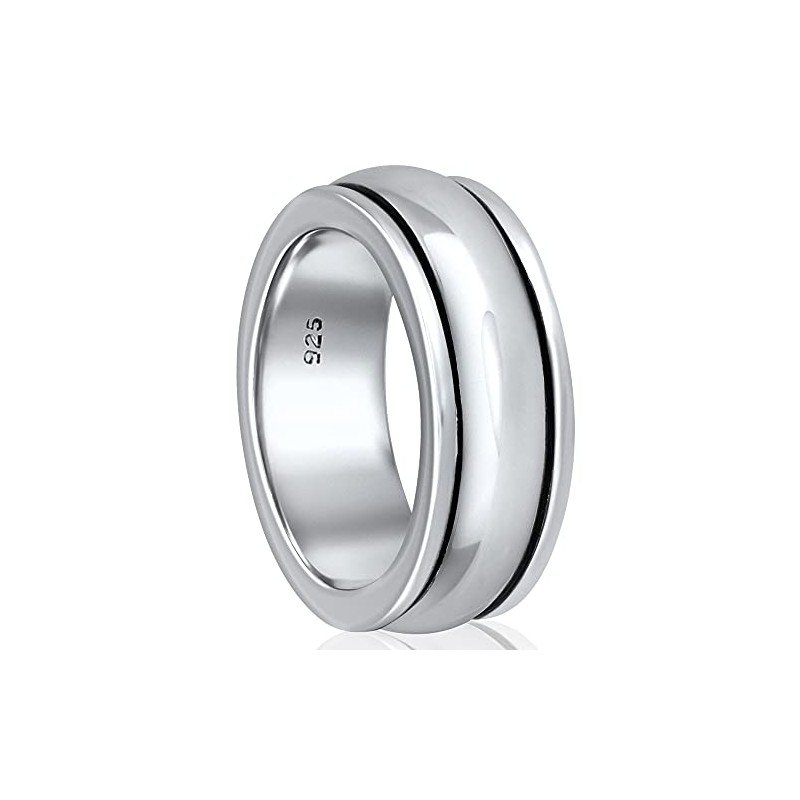 VY JEWELRY Plain Spinner - Solid 925 Sterling Silver Spinner