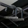 ZUKAM Metal Resistance Band Handles Pull Up Handle with Grip