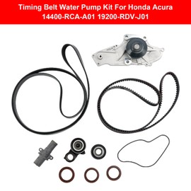 Artudatech Timing Belt Water Pump Kit For Honda Pilot 2005-2014 All 3.5L / V6 For Honda Ridgeline 2006-2014 14400-RCA-A01 19200-RDV-J01