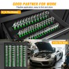 GOOACC Socket Organizer ABS Socket Holder Set 1/4" 3/8" 1/2"