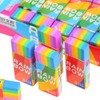 30 Pieces 2B Eraser Rainbow Mini Eraser for Children Soft
