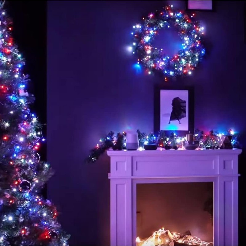 SALCAR 10 m Kupferdraht Lichterkette USB, 100er LED Lichterkette Draht