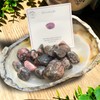 BellaMira Rhodonite Crystal, Single Polished Stone, Healing Crystal That Nurtures