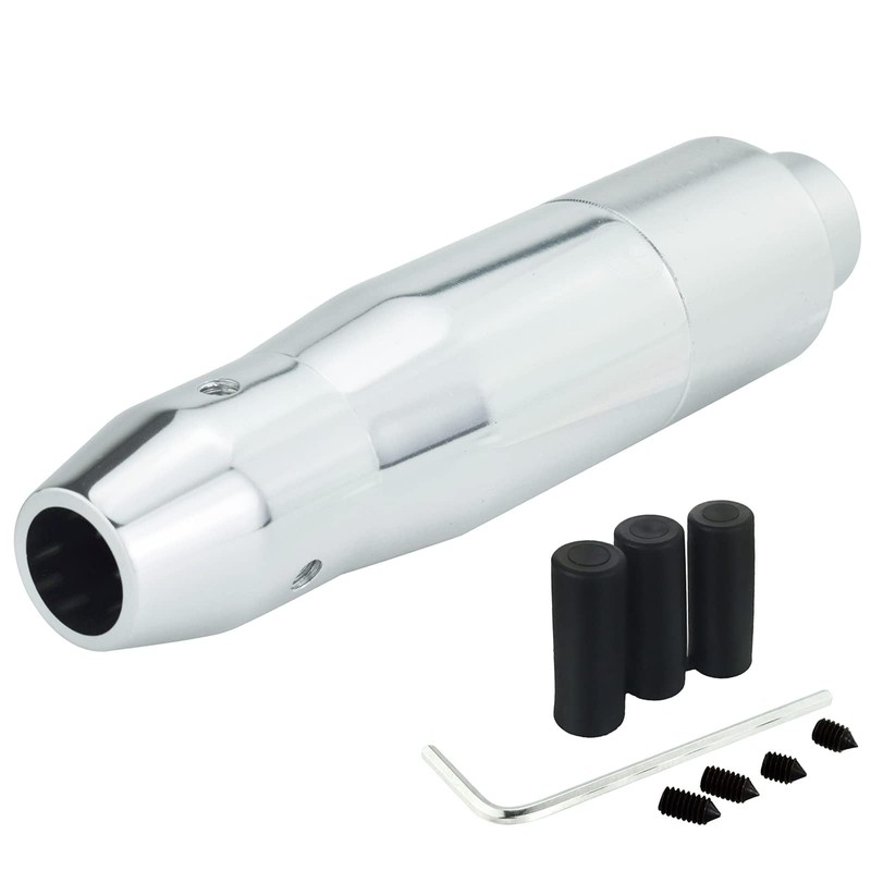 Lunsom Button Shift Knob Aluminum Shift Lever Metal Shift Knob