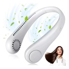 A&R Abanico Portátil Para Cuello Recargable Turbo