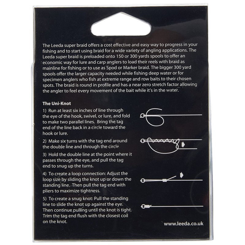 LEEDA Super Braid 137 m, andere, 30 lb