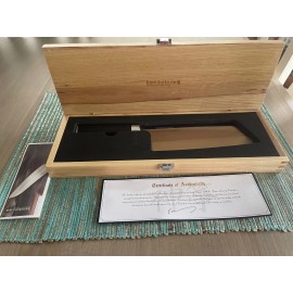 Kamikoto NEW Kamikoto Chuka Bocho Cleaver~  Ash Box with Certificate of Authenticity