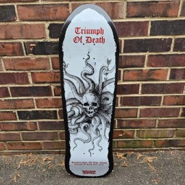 LIMITED EDITION   TRIUMPH OF DEATH SKATEBOARD CELTIC FROST HELLHAMMER Hr Giger