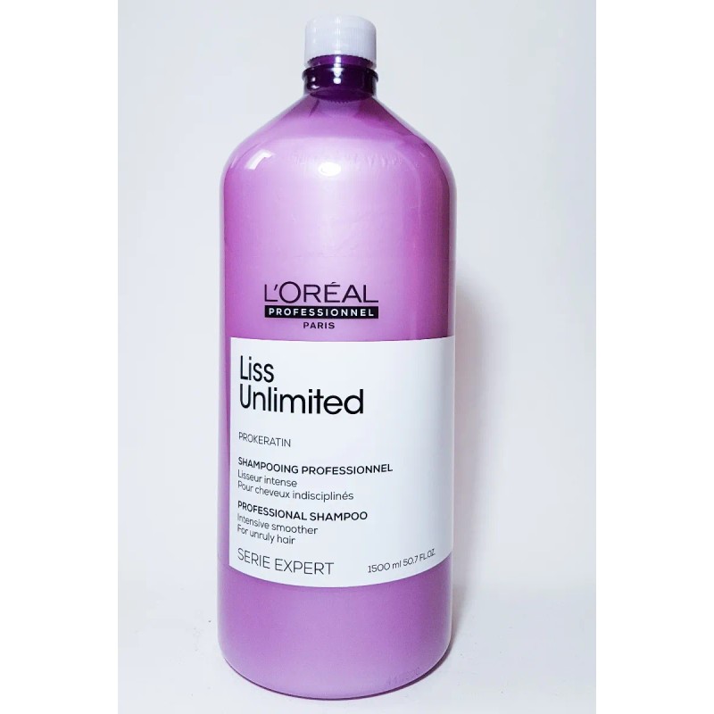 Shampoo Controla Frizz Liss Unlimited Loreal 1500ml Conenvio