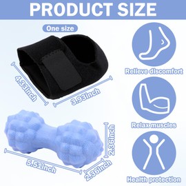 Auuyban Heel Brace for Relief Discomfort, Gel Plantar Protectors, Women Men Supports Cups Cushions