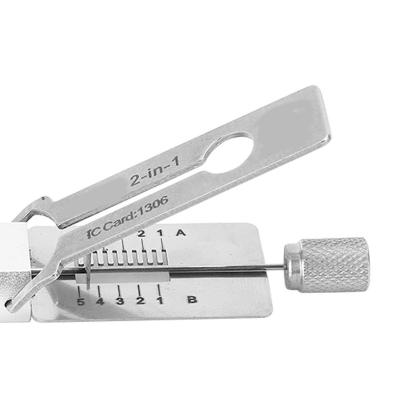 2 in 1 Decoder Hand Hook and Pickup Tool Stainless