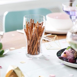 Villeroy & Boch Purismo Beer Pint Glass : Set of 2, 6.25 in/22 oz, Crystal Glass, Clear