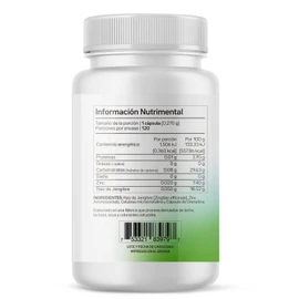 Zinc Primetech ZIN-C20 120 cápsulas con 20 mg de Zinc glicinato quelado