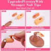 Nail Practice Finger for Acrylic Nails, 3PCS Adjustable Fake Mannequin