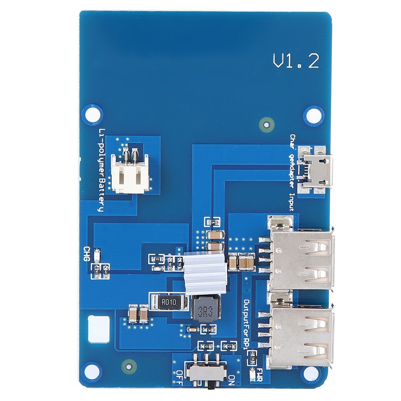 UPS Lipo Battery Expansion Board Independent Field Power Supply Dual