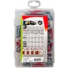 fischer Professional Box DuoPower Short/Long + Screw, Pre-Sorted Dowel Box