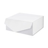 PACKQUEEN Gift Boxes 9x6.5x3.8 Inches, White Gift Box, Bridesmaid Groomsman