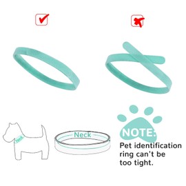 XCOZU 15 Stück Welpenhalsband, Einstellbar Welpen Kitten Halsbänder Set Halsband Welpe Verwendet für Neugeborene Haustiere Hündchen Identification Hundemarken,Mehrfarbiges Nylon Welpenhalsbänder