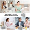 Stylish Tissue Box Cover Holder Compatible with Kleenex Disposable Paper