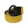 Urban Classics Easy D-Ring Belt Kids 2-Pack, Black/Royal + Black/Yellow,