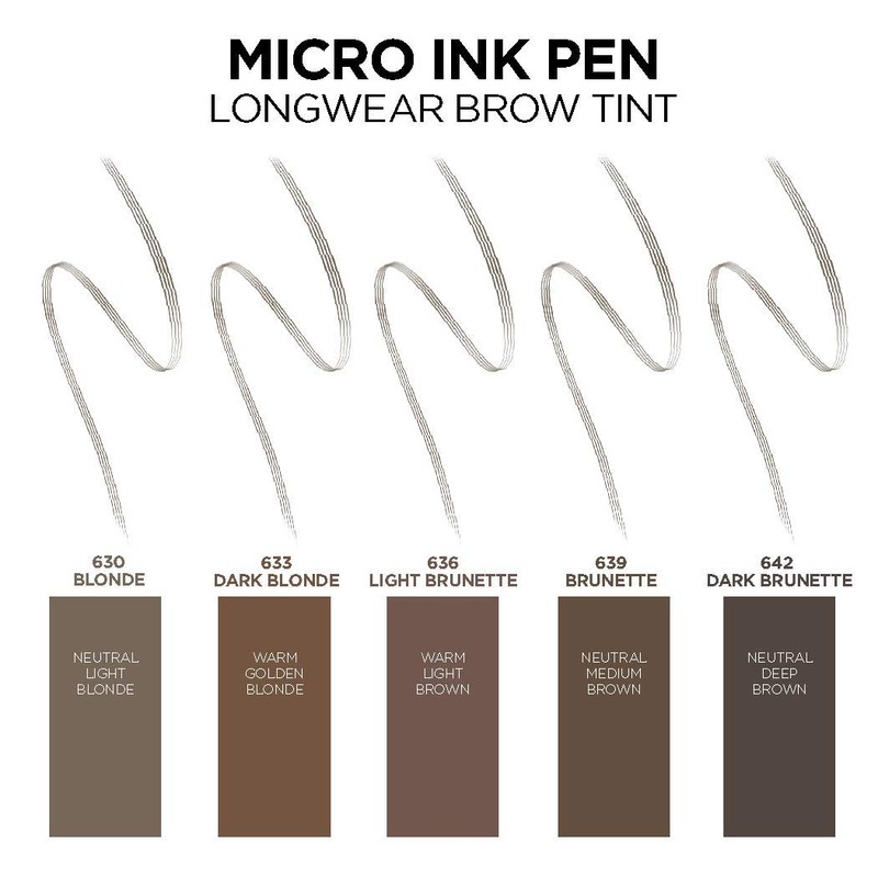L'Oreal Paris Micro Ink Pen by Brow Stylist, Longwear Brow