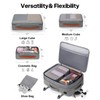 Rolling Backpack for Men and Women, Travel Backpack with Wheels,