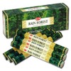 HEM/Hem: Rainforest Hexapak/India/Incense/Incense/Stick/Hexagonal (20 pcs) x 6 boxes