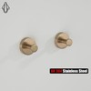 JQK Champagne Bronze Towel Hook, Coat Robe Clothes Hook for
