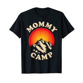 Camp Mommy Shirt Summer Camp Home Road Trip Vacation Camping T-Shirt for Men Women Kids