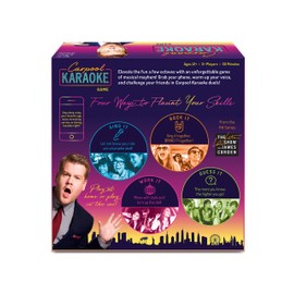 Big G Creative: Carpool Karaoke Game, from The Hit Series The Late Late Show with James Corden, 3+ Players, 30 Minute Play Time, for Ages 12 and up