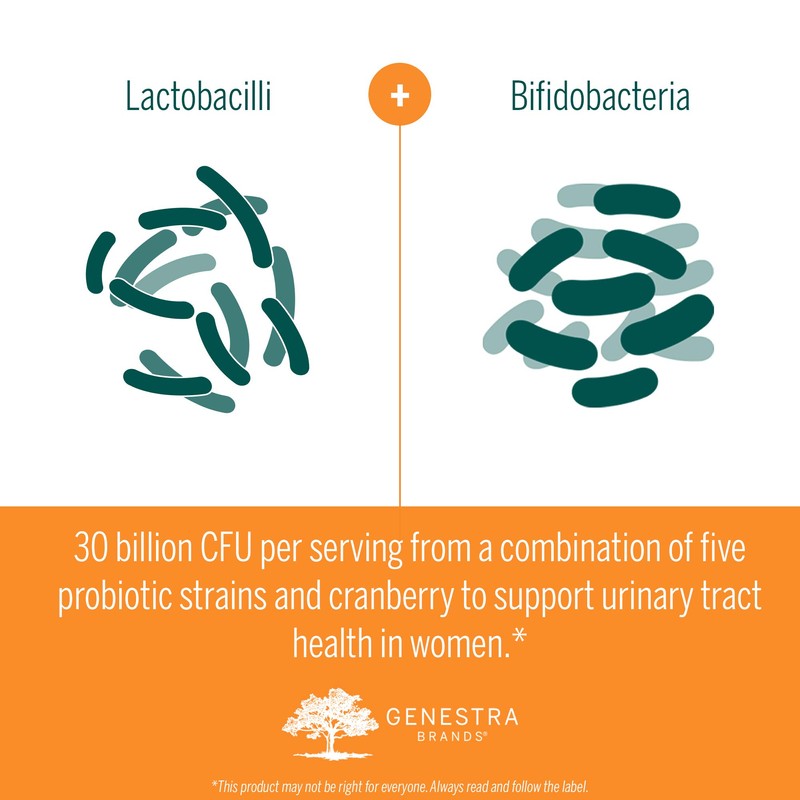 Genestra Brands - HMF UTI - Probiotic Formula with Cranberry