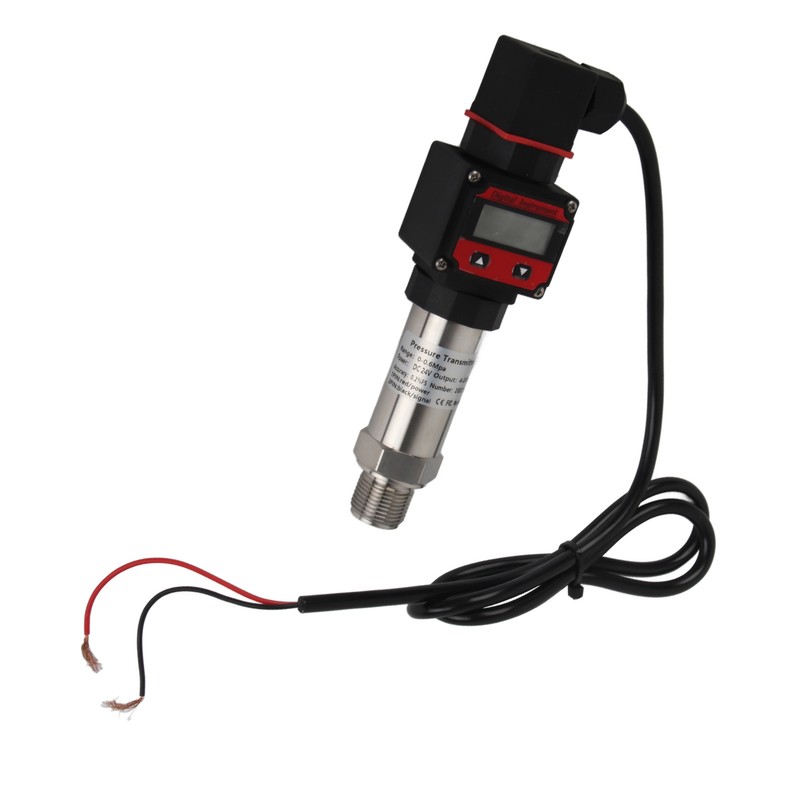 Diffusion Silicon Pressure Transmitter Digital Water Air Pressure Transducer 24V