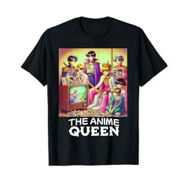 The Anime Queen Vintage Cartoon Manga Girls Anime T-Shirt